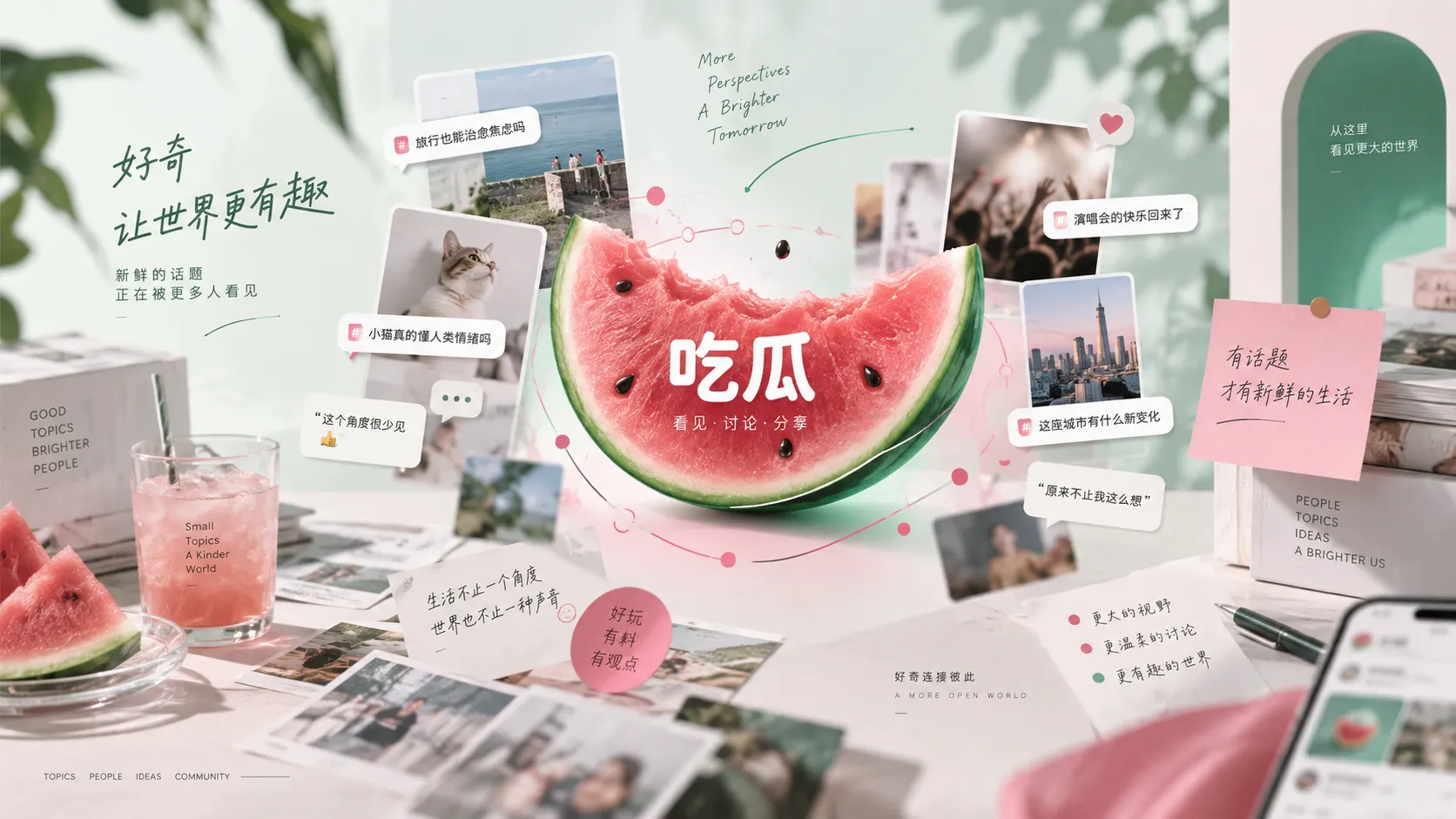 吃瓜网每日热点精选主视觉